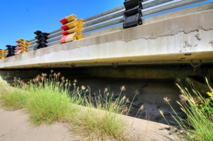 Figure 4: Riverside Bridge – Side View