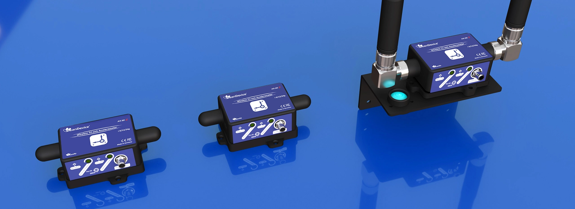 WIRELESS SHOCK SENSORS