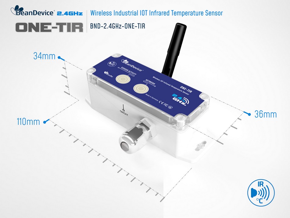 Wireless IOT Infrared Temperature Sensor