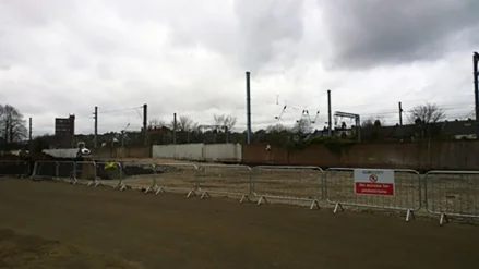 Figure 1 - Overview of construction site