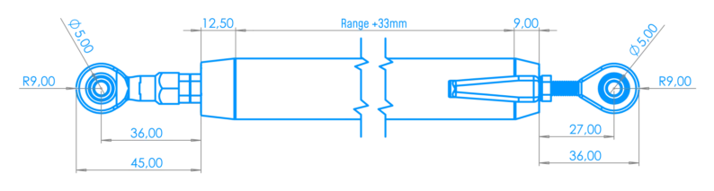 « drawing displacement sensor ball-joint »