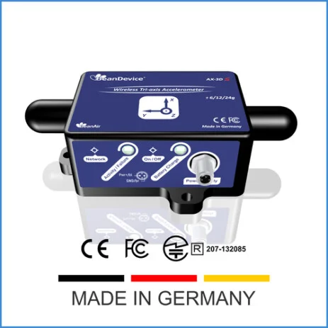 « BeanDevice 2.4GHz  AX-3DS wireless IOT shock sensor »