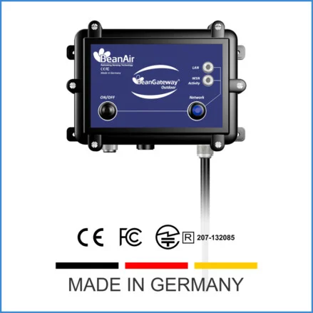 « IOT Gateway Outdoor-Version, Ethernet Link, 2.4GHz sensor series »