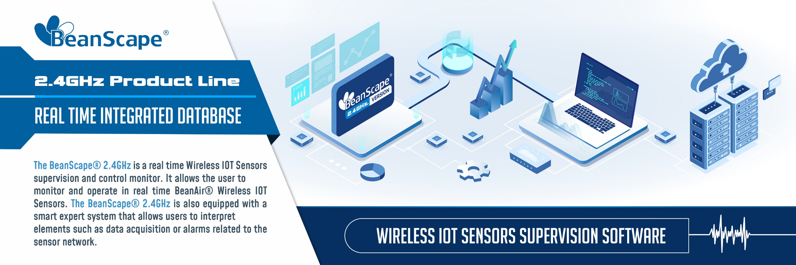 « 2.4ghz, wireless iot sensor supervision software »