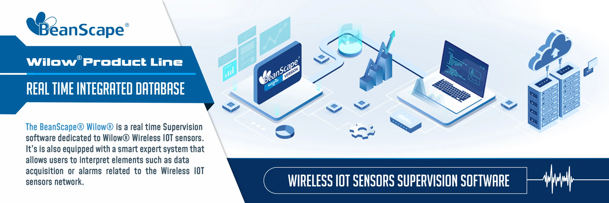 « wireless iot sensor supervision software »