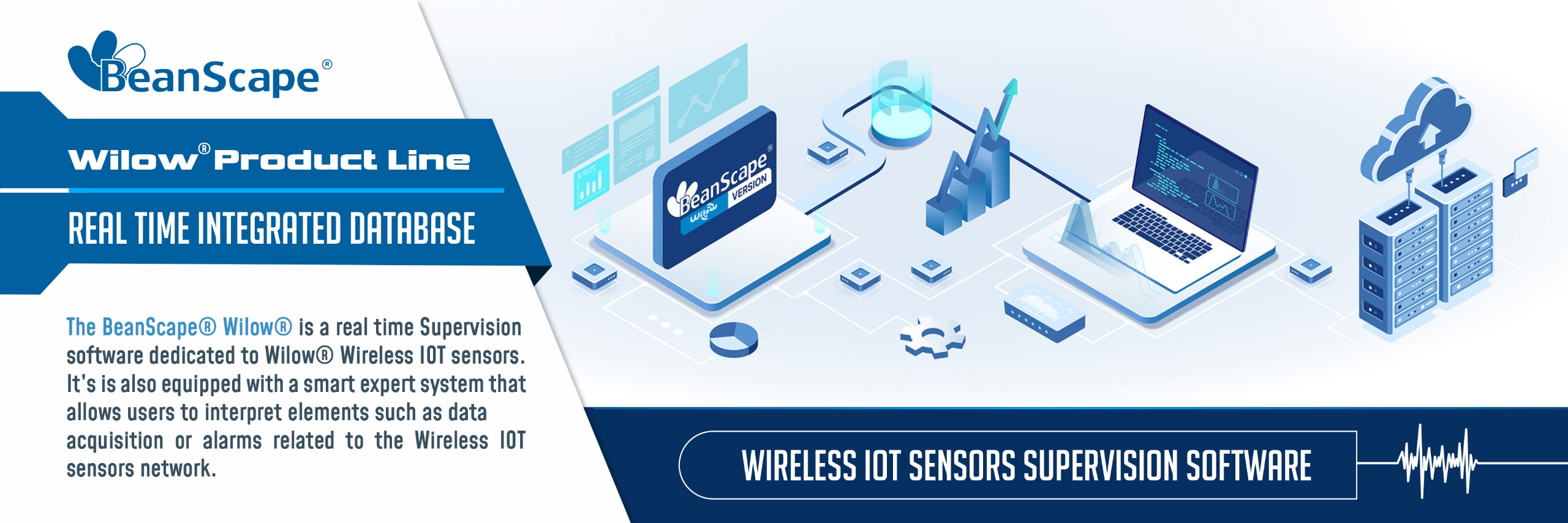 « wilow wifi, wireless iot sensor supervision software »