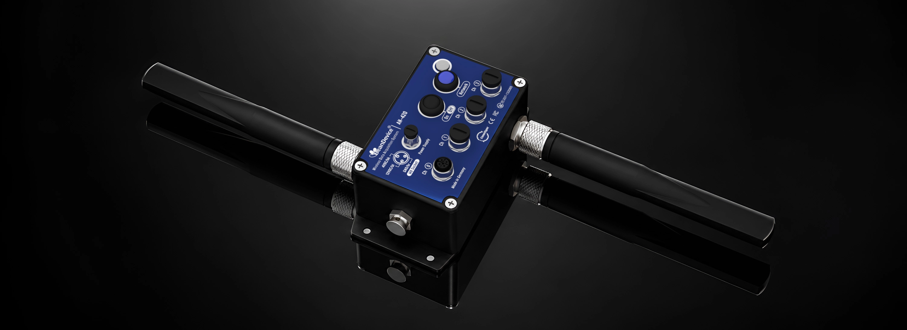 BeanDevice® 2.4GHz AN-420 | Wireless IOT Data Acquisition (DAQ) Instrument 4-20mA (current loop) inputs
